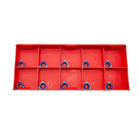10PCS Indexable WCMX040208 Carbide U Drill Turning Insert WCMX Blade Lathe Tools Turning Tools for Lathe Suitable for Processing Both Steel Stainless Steel (WCMX040208 Nano Blue) in Saudi Arabia