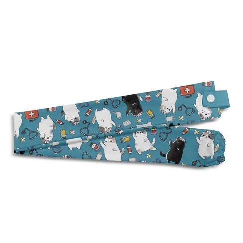 Rnyleeg Cute Cat Stethoscope Covers for Nurses Stethoscopes Sleeve Fit to All Types of Stethoscopes Stretchy Stethoscope Cover Sleeve Veterinary in Saudi Arabia