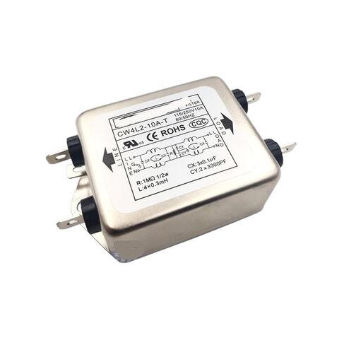 CW4L2-3A/6A/10A/15A/20A-T Bipolar Filter Power Filter Enhanced T Single-Phase AC Anti-Interference(CW4L2-6A-T) in Saudi Arabia