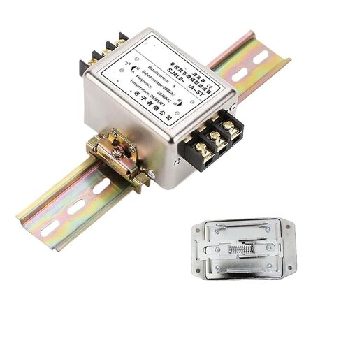 DC SJ4L2D-3A/6A/10A/20A/30A-R Rail-Mounted Fixed 12V 24V 48V Dual-Section Power Filter(SJ4L2D-6A-R) in Kuwait