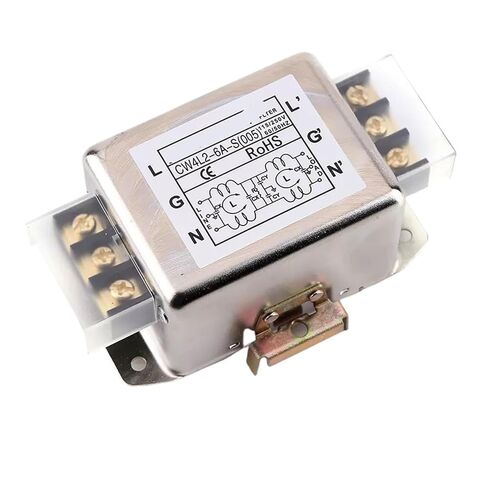 CW4L2-3A/6A/10A/20A/30A-R1 Two-Stage Rail Power Filter 220v Anti-Interference AC(CW4L2-6A-R1) in Saudi Arabia