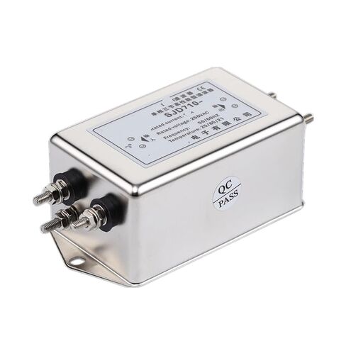 واجهة الترباس ثلاثية الأقسام SJD710-3A-50A مرحلة واحدة 220 فولت ثلاثة أقسام مرشح طاقة الإدخال محطة كتلة مؤازرة ثلاث مراحل (SJD710-30A) in Kuwait