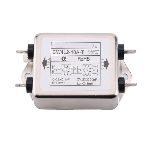 CW4L2-3A/6A/10A/20A-T Two-Stage Plug-in Power Filter 220v Anti-Interference AC(CW4L2-6A-T) in Saudi Arabia