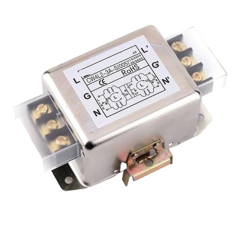 CW4L2-3A/6A/10A/20A/30A-R1 Two-Stage Rail Power Filter 220v Anti-Interference AC(CW4L2-6A-R1) in Saudi Arabia
