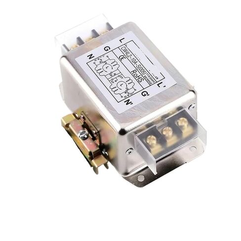 CW4L2-3A/6A/10A/20A/30A-R1 Two-Stage Rail Power Filter 220v Anti-Interference AC(CW4L2-6A-R1) in Saudi Arabia