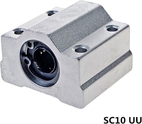 2 قطعة/الوحدة SC10UU SCS10UU 10 مللي متر الخطي كروي كتلة مع LM10UU بوش وسادة رمح in Saudi Arabia