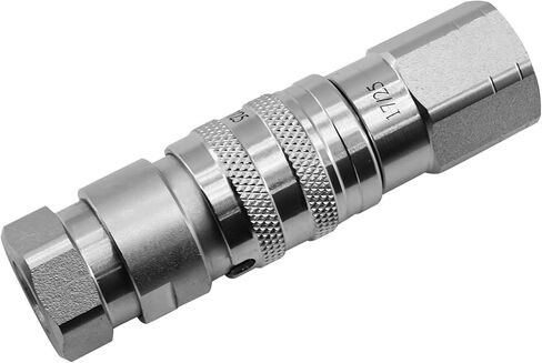 1/4" NPT X 1/4" Body Flat Face Hydraulic Quick Connect Coupler Set, ISO 16028 Standard in Saudi Arabia