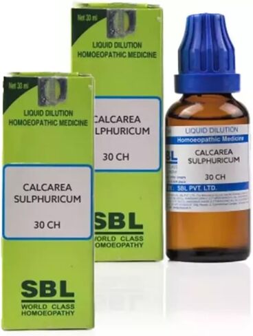 Calcarea Sulphuricum 30 CH (30ml, Pack of 2) - By Vasundhara in Saudi Arabia