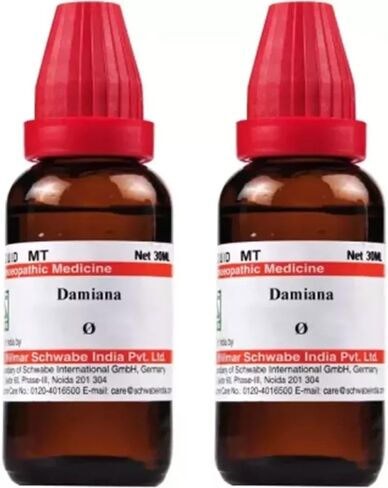 Willmar Schwabe India Damiana 1X (Q) (30ml, Pack of 2) - By Varsha Creation in Saudi Arabia
