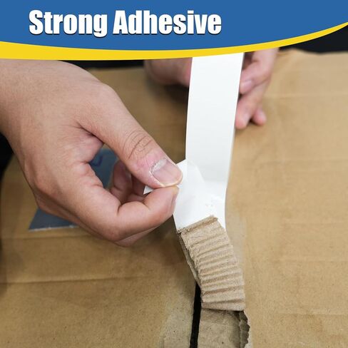 1 Inch White Duct Tape, Heavy Duty White Tape 1 inch x 55 yds, Strong Industrial Strength, Flexible, No Residue, Waterproof and Tear by Hand, Multi-Use for Crafts & Home Improvement in Saudi Arabia