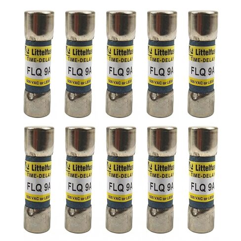10 قطعة FLQ-1 (FLQ001) 1Amp 500V فيوز تأخير الوقت 10*38 متوافق مع Littelfuse in Kuwait