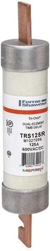 Mersen/Ferraz Shawmut Ferraz Shamwut/Mersen TRS125R, 125Amp 600V Slow Blow Class RK5 Cartridge Blade Fuse, Color in Saudi Arabia