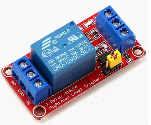 SRD-12VDC-SL-C 1-Circuit 12V 10A 250VAC Relay Module in Kuwait
