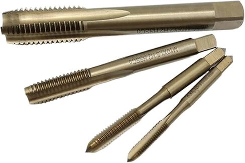 برغي الموضوع الحنفية لقم الثقب M35 الناي المستقيم M2-M10 آلة الحنفية اليد اليمنى 10 قطعة (M10x1) in Kuwait