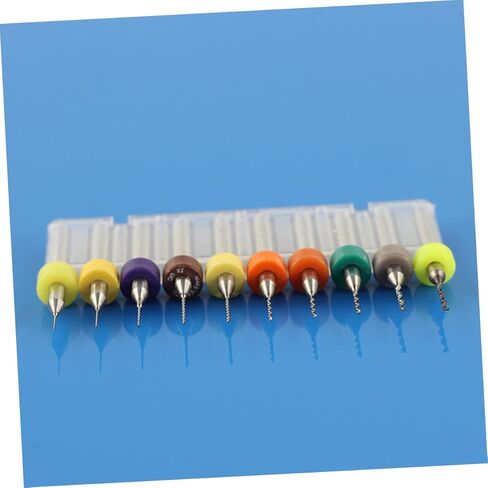 STOBOK 10pcs PCB Tungsten Carbide Drill Bits Micro Engraving Drill Bits for CNC High Strength Sharpness in Saudi Arabia