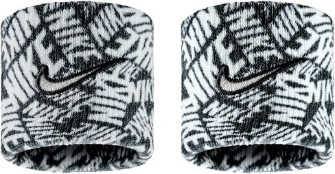 Nike DRI-F Swoosh Classic Wristband 2PK Print BN3200 in Saudi Arabia