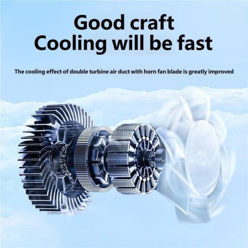Wired USB Interface High Airflow Portable Phone Cooler, Fast Cooling Mobile Radiator for Gaming Streaming and Extended Use On Phones and Tablets in Saudi Arabia