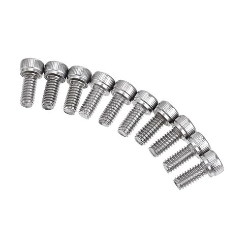 #8-32x3/8 Hex Socket Head Cap Screw Bolts 304 Stainless Steel Polished 25pcs in Saudi Arabia