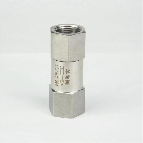 1/2" NPT Internal Thread 304 Stainless Steel Check Valve Water Gas Oil Check Valve 64 Bar in Saudi Arabia