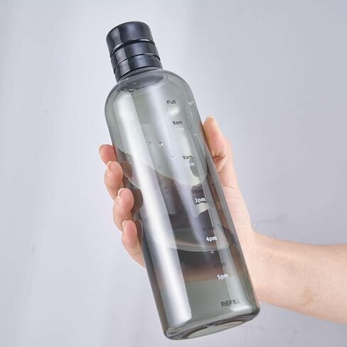 17oz Sports Water Bottle for Gym and Outdoor Black in Saudi Arabia