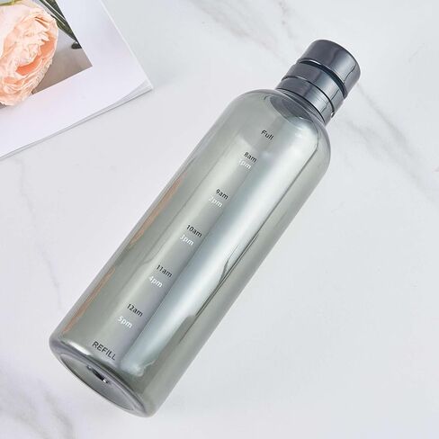 17oz Sports Water Bottle for Gym and Outdoor Black in Saudi Arabia