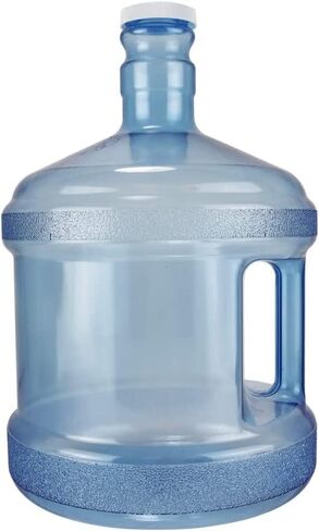 2 Gallon BPA FREE Short Stubby Water Bottle With Handle, Cap Drinking Water In USA in Saudi Arabia