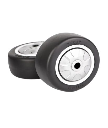 2 Pieces/lot 2-inch Polyurethane PU Silent and wear-Resistant Oil Black Single Wheel (no Screws or Nuts Included) in Saudi Arabia