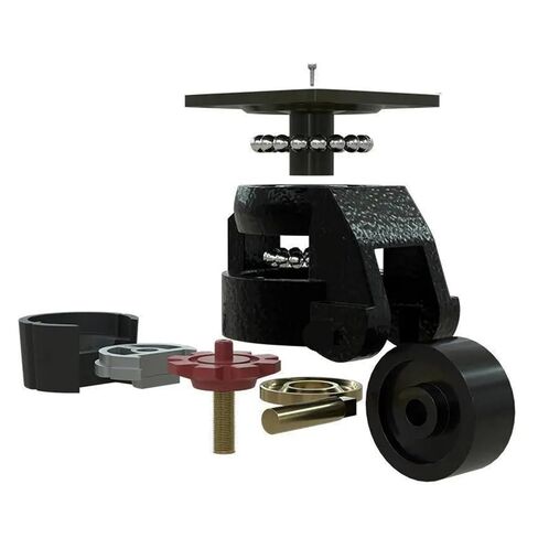 1 piece GD-60F Universal Adjustable Caster Equipment Support Foot Aluminum Profile in Saudi Arabia