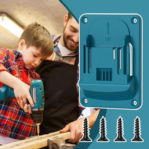 Power Tool Holder - Heavy-Duty Drill Bit Organizer | Utility Storage Stand, Workshop Storage For Garage Construction Site Woodworking Shop in Saudi Arabia