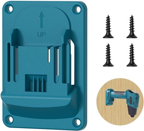 Power Tool Holder - Heavy-Duty Drill Bit Organizer | Utility Storage Stand, Workshop Storage For Garage Construction Site Woodworking Shop in Saudi Arabia