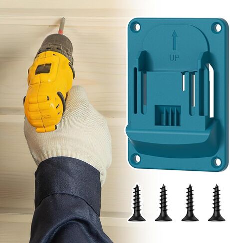 Power Tool Holder - Heavy-Duty Drill Bit Organizer | Utility Storage Stand, Workshop Storage For Garage Construction Site Woodworking Shop in Saudi Arabia