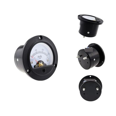 DH-52mA DC Milliammeter Pointer Ammeter Circular Marine Instrument Measuring Cur 65.5X65.5MM 1Pcs(30mA) in Saudi Arabia