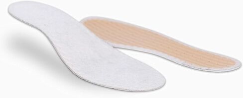 Tacco Summer, Shoe Insoles Inserts Perfect for Barefoot Shoes, Fluffy Terry Cloth and Charcoal Odor Control, Hand-Washable, Men Women (38 EUR/US L7) in Saudi Arabia