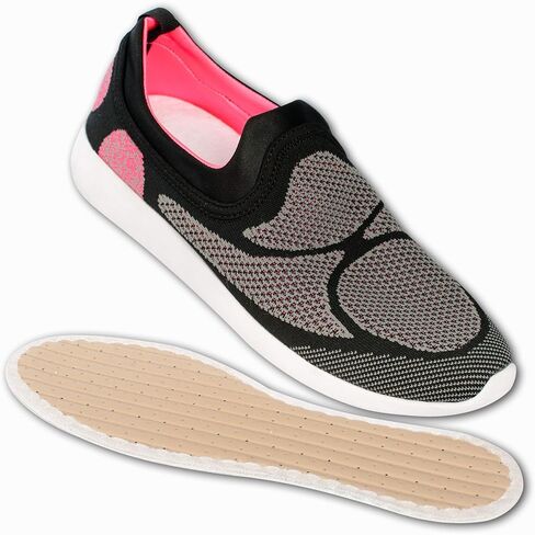 Tacco Summer, Shoe Insoles Inserts Perfect for Barefoot Shoes, Fluffy Terry Cloth and Charcoal Odor Control, Hand-Washable, Men Women (38 EUR/US L7) in Saudi Arabia