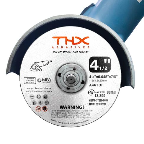 4 1/2 Inch Cut Off Wheel，4-1/2" x .045" x 7/8" Long-Lasting Thin Cutting Wheel,Metal and Stainless Steel Fast Cutting Disc for Die Grinders-60 Pack in Saudi Arabia