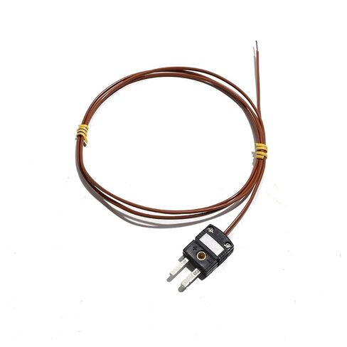 TT-J-24-SLE J Type Thermocouple Temperature Sensor Cable 0.5M 1M 2M 4M 1Pcs(4m PTFE Wire) in Saudi Arabia