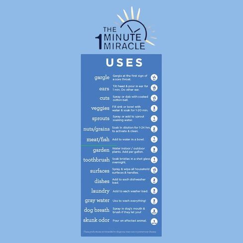 بيروكسيد الهيدروجين بنسبة 12% من الدرجة الغذائية - زجاجة 118 مل - موصى بها بواسطة كتاب One Minute Cure. علامتنا التجارية OMM هي الاختيار من قبل المجتمعات المهنية والطب البديل والمعالجة المثلية. in Kuwait