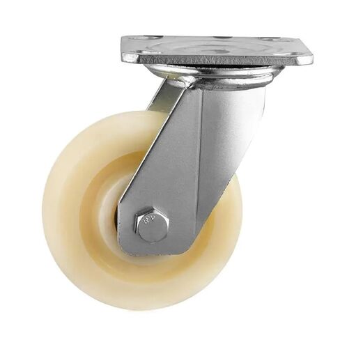 1 piece 5 inch Heavy Duty Nylon casters Diameter 125 mm wear-Resistant Industrial Swivel Wheel Trolley in Saudi Arabia