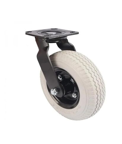 1 piece Heavy Duty 8 inch Polyurethane pu Foam Wheel Solid Rubber Caster Tool in Saudi Arabia