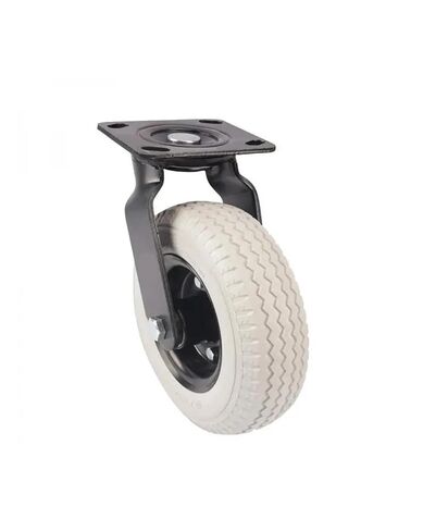 1 piece Heavy Duty 8 inch Polyurethane pu Foam Wheel Solid Rubber Caster Tool in Saudi Arabia