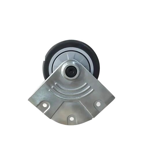1 piece 3-inch Aluminum Alloy Bracket Caster Silent Rubber Corner Wheel Gray Bag in Saudi Arabia