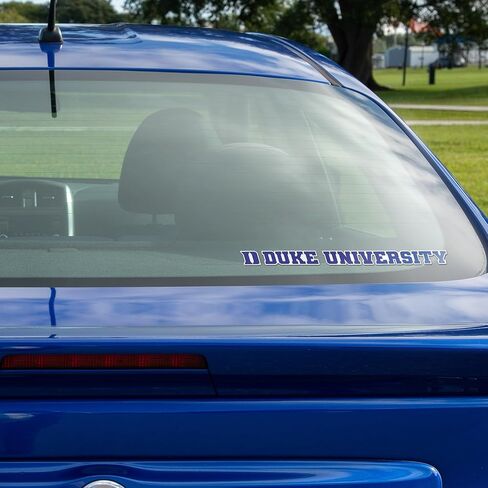 Desert Cactus Duke University Sticker Blue Devils Name Logo Vinyl Decal Laptop Water Bottle Car Scrapbook (15 Inch Sticker) in Saudi Arabia