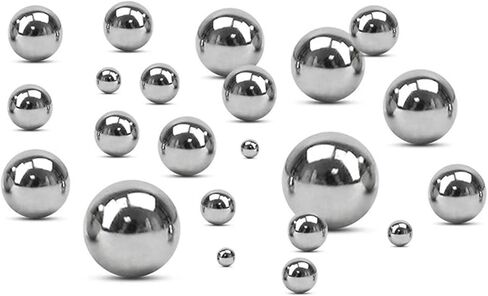 1-100pcs 304 Stainless Steel Ball Dia 1mm-30mm Bearing Balls Smooth(14mm 5pcs) in Saudi Arabia