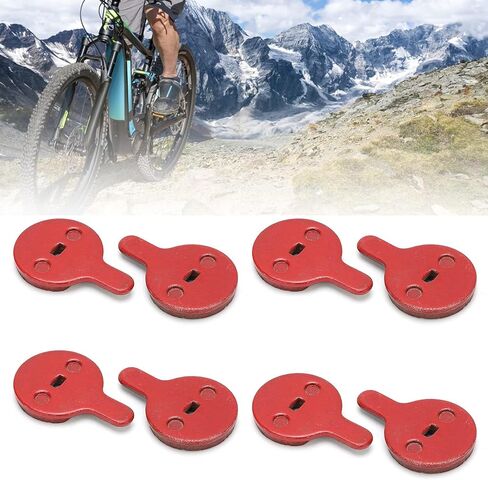 BB5 M446 Electric Bike Disc Brake Pad, Resin Semi Metal Mountain Bike Oil Disc Brake Pad Low Noise Braking Replacement for Road Bicycle in Saudi Arabia