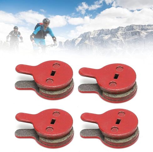 BB5 M446 Electric Bike Disc Brake Pad, Resin Semi Metal Mountain Bike Oil Disc Brake Pad Low Noise Braking Replacement for Road Bicycle in Saudi Arabia