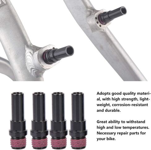 Mountain Bike V Brake Screws, 4Pcs Steel Frame Brake Pivot Bolts for V Brake System, M8 M10 Fork Mount Columns (M10 V Brake Column) in Saudi Arabia