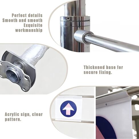 Automatic Single-Swing Stainless Steel Access Gate Metal Double Leaf Market Entrance Half-Height Gate for Markets (160cm x 102cm) - & Secure Design. in Saudi Arabia