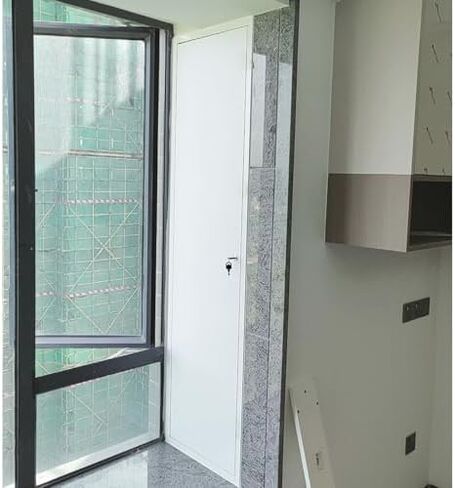 Custom Size Lockable Access Panel 14x48in - Recessed Metal Maintenance Access Door for Drywall, Easy Installation, Durable Inspection Door for Home & Commercial Use in Kuwait