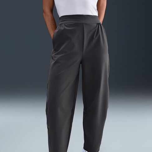 بنطال Nike 24.7 PerfectStretch النسائي Dri-FIT فضفاض عالي الخصر فضفاض (رمادي ثاندر/ظل داكن) in Saudi Arabia