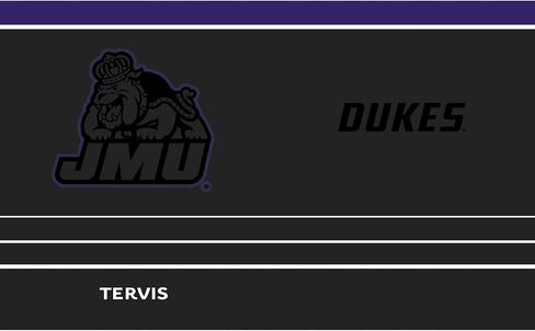 كوب سفر Tervis Traveller James Madison Dukes - Night Game ثلاثي معزول يحافظ على المشروبات باردة وساخنة، 20oz، من الفولاذ المقاوم للصدأ in Saudi Arabia